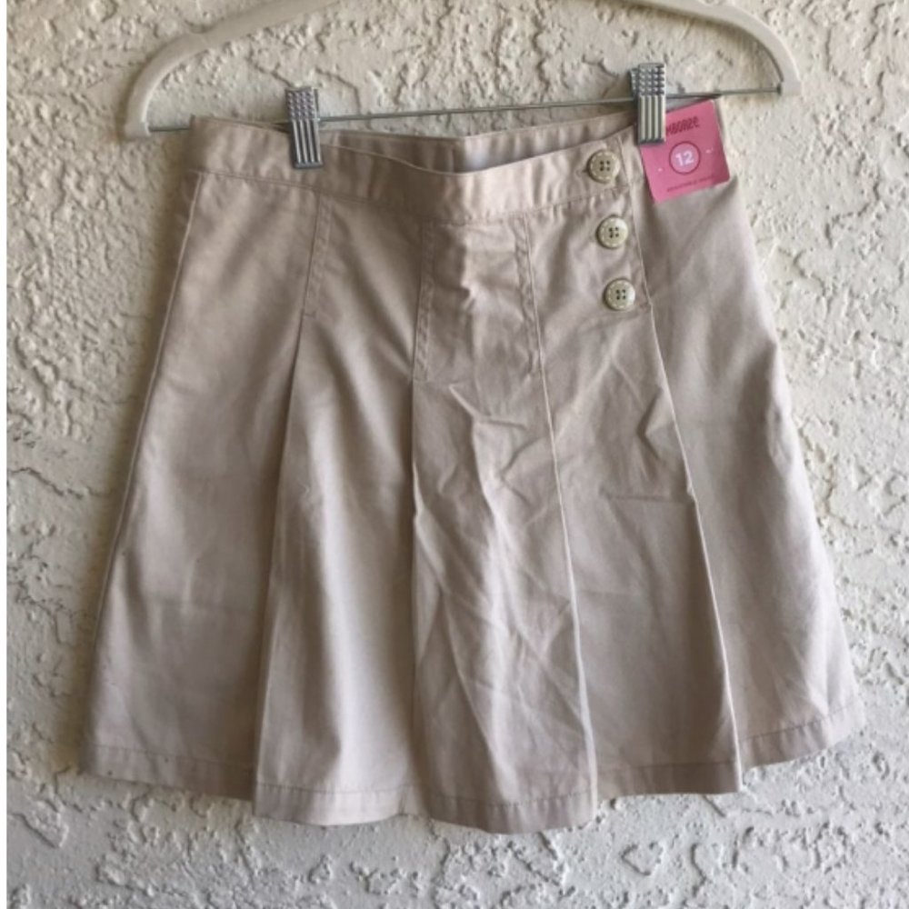 NEW Gymboree Khaki School Skirt